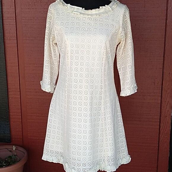 Nick & Mo cream cottagecore picnic dress - Picture 2 of 16